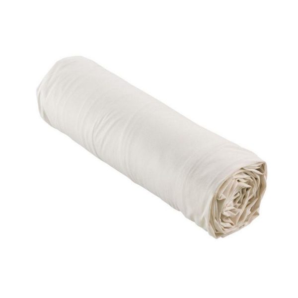 Vente flash 🔥 Paris Prix Drap Housse Percaline 160x200cm Lin 🛒 3