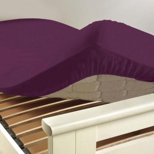 Promo 🌟 Paris Prix Drap Housse Lina 140x190cm Myrtille 🎉 9