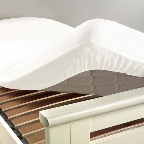 Meilleur prix 🧨 Paris Prix Drap Housse Lina 140x190cm Blanc ⌛ 4