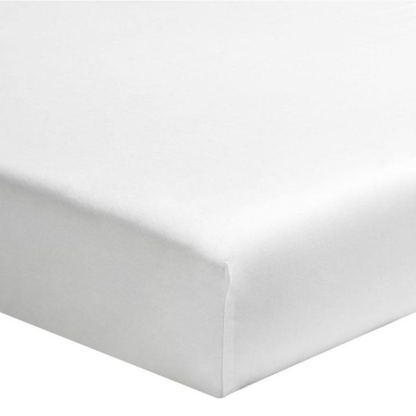 Meilleure affaire 🛒 Origin Drap Housse Uni En Coton, Bonnet 32 Cm Made In France ✨ 1