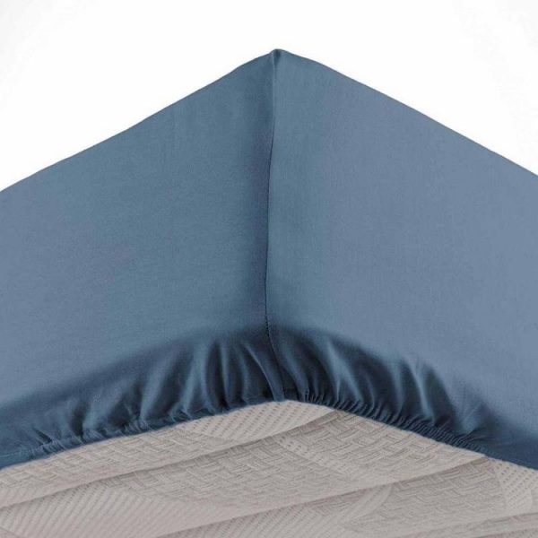 Coupon 🔥 Paris Prix Drap Housse Oscar 90x190cm Bleu 💯 1
