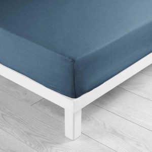 Coupon 🔥 Paris Prix Drap Housse Oscar 90x190cm Bleu 💯 9