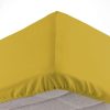 Grosses soldes 😍 Paris Prix Drap Housse Lina 180x200cm Ocre 🧨 7