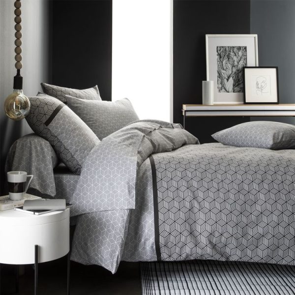Nouveau 🌟 Origin Drap Housse Imprimée En Bambou, Quentin Made In France 👍 3