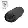 Bon marché 💯 Today Drap Housse Canon – 100% Coton 57 Fils – Bonnet 30 Cm – 180 X 200 Cm – Gris Foncé 👍 11