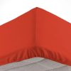 Meilleure vente 🔔 Paris Prix Drap Housse Lina 160x200cm Paprika ✨ 7