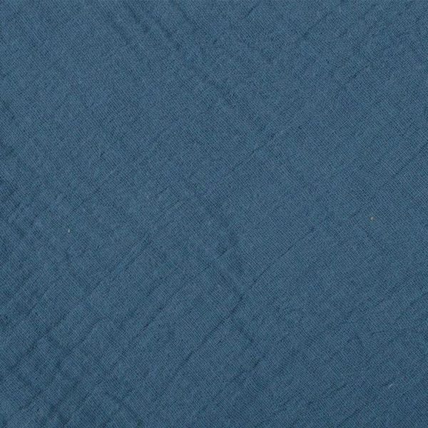 Promo 🛒 Paris Prix Drap Housse Bébé Extensible 70x140cm Bleu Foncé 💯 3