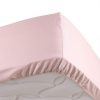 Meilleure vente ✔️ Paris Prix Drap Housse Percaline 90x190cm Rose 😍 5