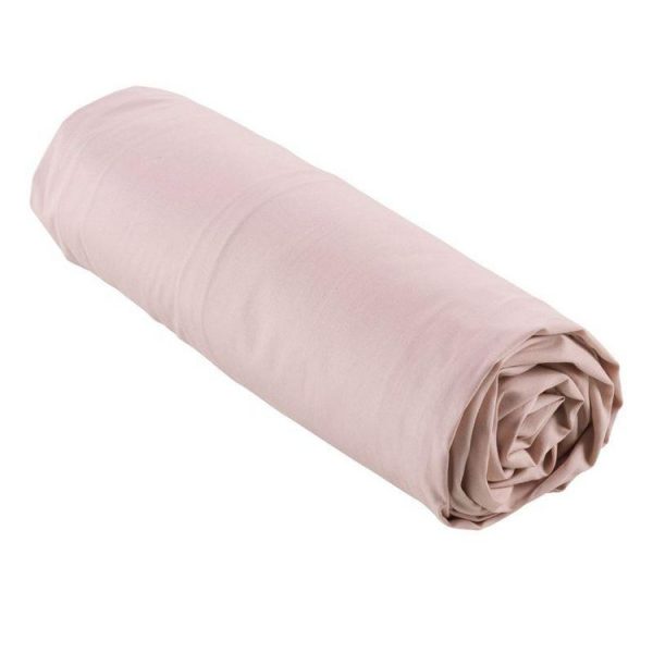 Meilleure vente ✔️ Paris Prix Drap Housse Percaline 90x190cm Rose 😍 3