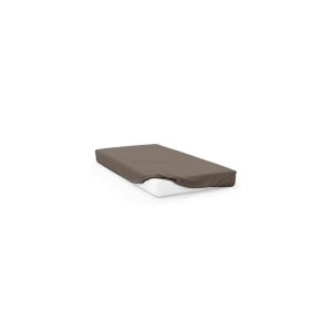 Tout neuf 🌟 ZZZ Drap Housse Uni 160×200 Cm ZZZ Taupe 🧨 7
