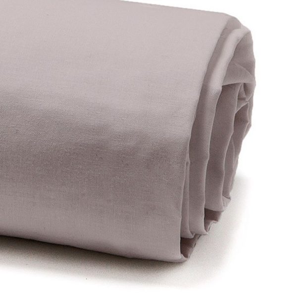 Remise 🔔 Today Drap Housse Mastic – 100% Coton 57 Fils – 160 X 200 Cm – Taupe 🎉 3