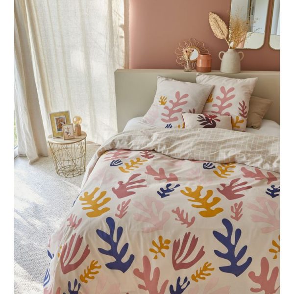 Offres ❤️ Parure Housse De Couette Fantaisie En Coton 57 Fils YOLENE 🔔 1