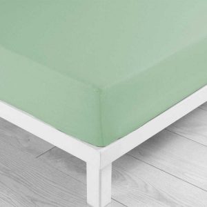 Offres ⭐ Paris Prix Drap Housse Lina 180x200cm Tilleul 👍 7