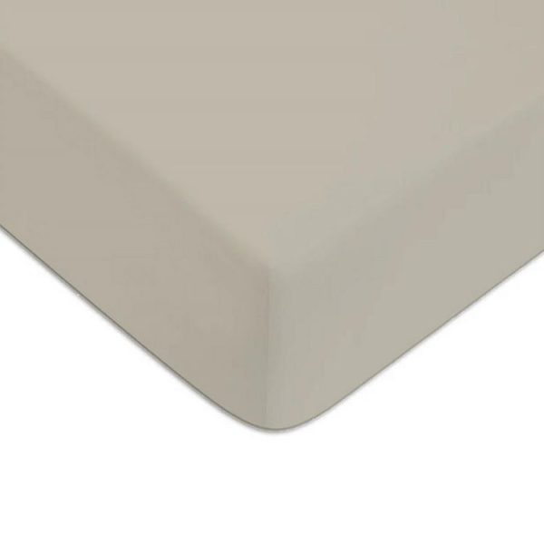 Sortie 🥰 FUTURE HOME Drap Housse Uni Coton 57 Fils Grege 140x190cm 140x190cm Coton Unis 🤩 1
