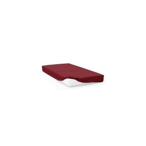 Sortie ⌛ ZZZ Drap Housse Uni 90×190 Cm ZZZ Rouge ❤️ 7