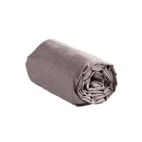 Coupon 🎁 Paris Prix Drap Housse Actually 140x190cm Noisette 👏 3