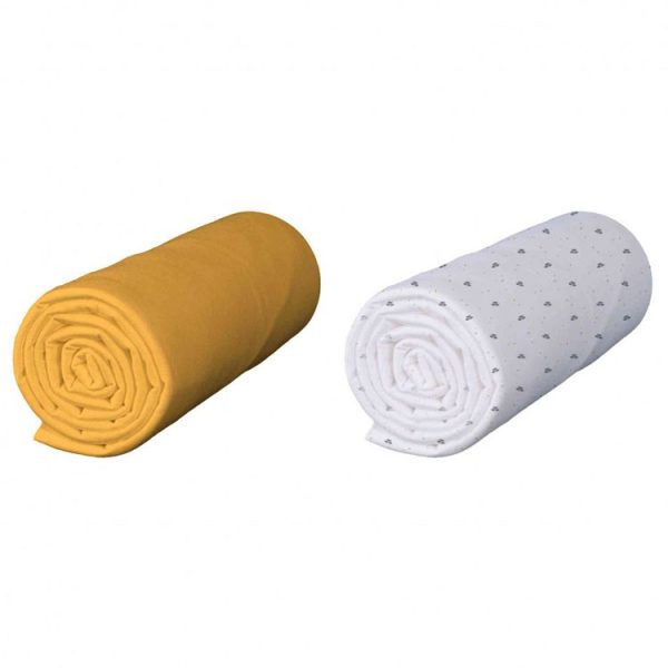 Le moins cher 😉 Baby Fox Drap Housse Bébé Coton Jersey Bio (lot De 2) 👏 1