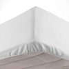 Promo ✔️ Paris Prix Drap Housse En Coton Biolina 180x200cm Blanc ✔️ 11
