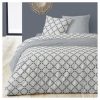 Le moins cher ✨ Parure De Drap En Satin Coton 70 Fils Motifs Géométriques PASHMINA 🔥 11