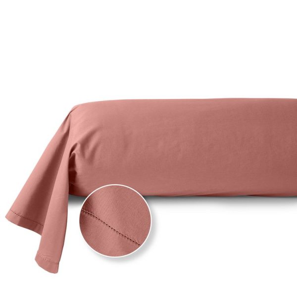 Tout neuf 😍 ACTUEL Taie De Traversin Unie En Percale De Coton 70 Fils – Collection Permanente ✨ 4