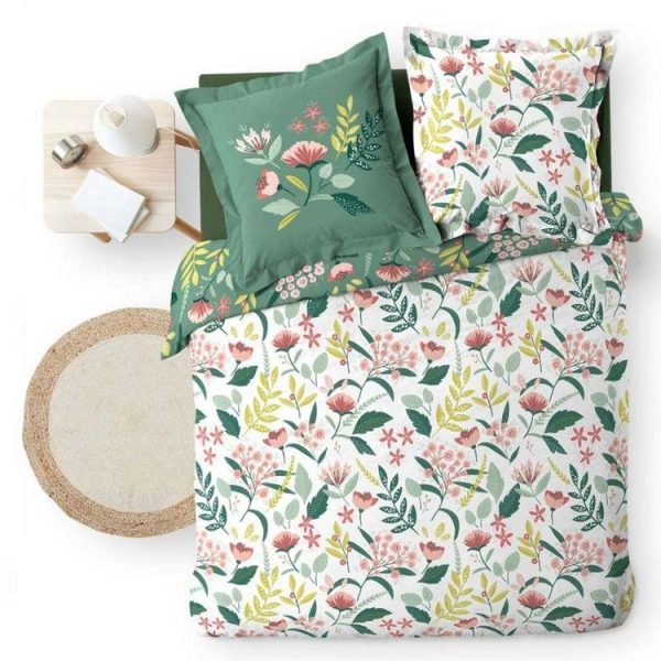 Offres 🥰 Paris Prix Parure De Lit 3 Pièces Stessy 240x220cm Vert ⭐ 4