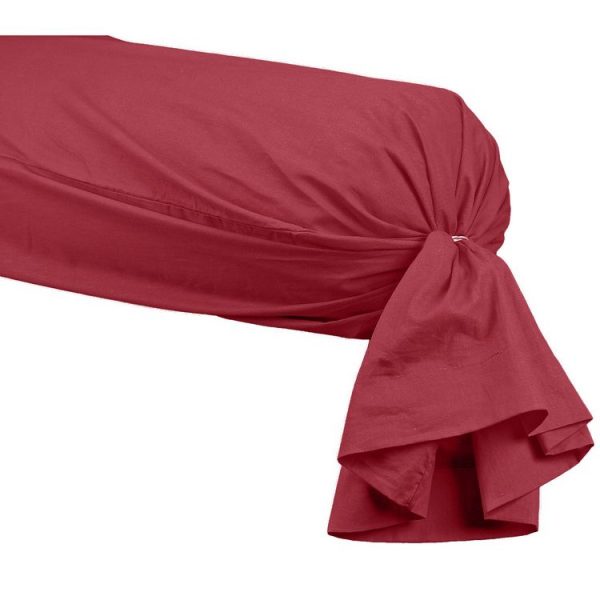 Meilleure vente 🎉 Sensei Maison Taie De Traversin En Percale De Coton SOFT PERCALE – 45×185 Cm 🔥 1