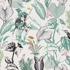 Meilleure vente 😍 Parure De Lit 3 Pièces Monkey 220x240cm Multicolore 🥰 7