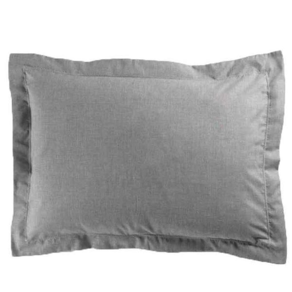De gros 💯 Paris Prix Taie D’Oreiller Actually 50x70cm Gris 🛒 1