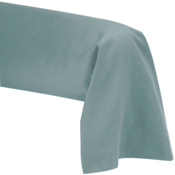 Vente flash ⭐ Le Linge De Jules Taie De Traversin 45 X 185 Cm – Gris 🌟 1