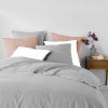 Grosses soldes 🛒 Paris Prix Parure De Lit 3 Pièces Linette 260x240cm Gris 🌟 13
