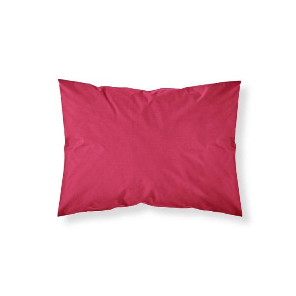 Remise ⭐ Today Taie D’oreiller Pomme D’Amour – 100% Coton 57 Fils – 50 X 70 Cm – Rouge 😀 1