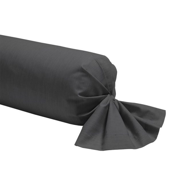 Coupon 🤩 Origin Taie De Traversin Unie En Bambou, Made In France Ecorce 🛒 1