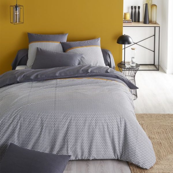Coupon 🤩 Origin Taie De Traversin Unie En Bambou, Made In France Ecorce 🛒 3