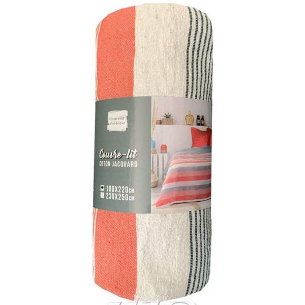 Les meilleures critiques de 👍 Paris Prix Couvre-Lit 1 Personne Fiby 180x220cm Terracotta 🤩 3
