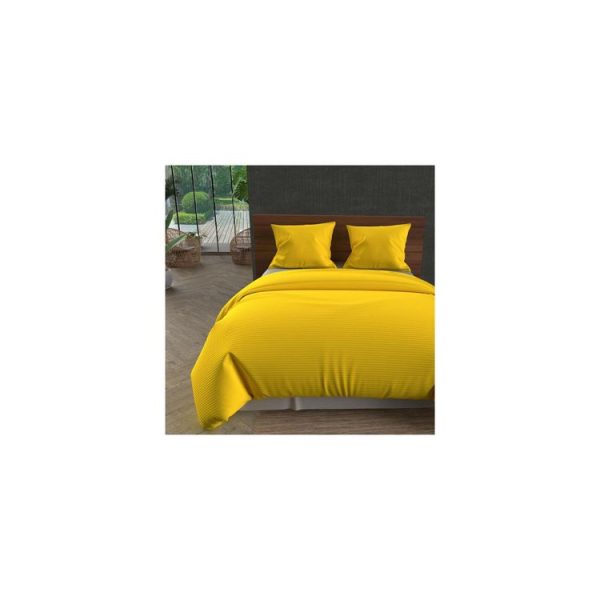 Acheter ✔️ Soleil D’ocre Jeté De Lit Matelassé 240×260 Cm LEO Jaune ⌛ 1