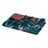 Tout neuf 🔔 Dessus De Lit & 2 Taies Hoja 240x260cm Bleu 👍 11