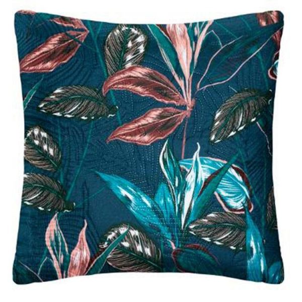 Tout neuf 🔔 Dessus De Lit & 2 Taies Hoja 240x260cm Bleu 👍 3