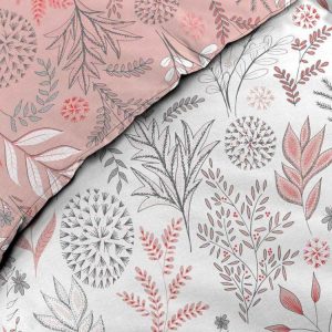 Tout neuf 🔔 Paris Prix Parure De Lit 3 Pièces Suzanne 260x240cm Rose 😀 9