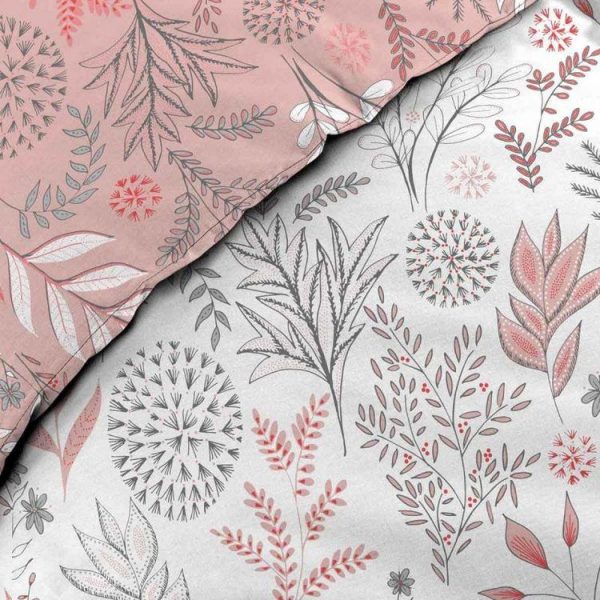 Tout neuf 🔔 Paris Prix Parure De Lit 3 Pièces Suzanne 260x240cm Rose 😀 4