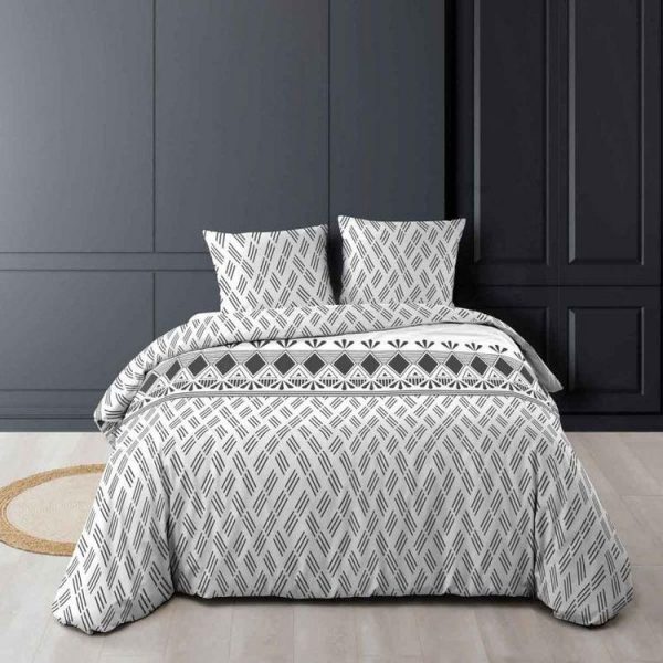 Tout neuf ⌛ Paris Prix Parure De Lit 3 Pièces Arcadia 260x240cm Blanc ⌛ 1