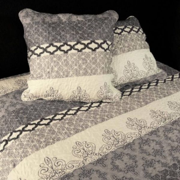 Bon marché 👏 Soleil D’ocre Couvre-lit Blois 240×220 Cm + 2 Taies D’oreillers 😍 1