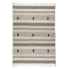 Grosses soldes ✨ Jeté De Lit En Coton Oasis 130x180cm Noir & Blanc 🥰 10