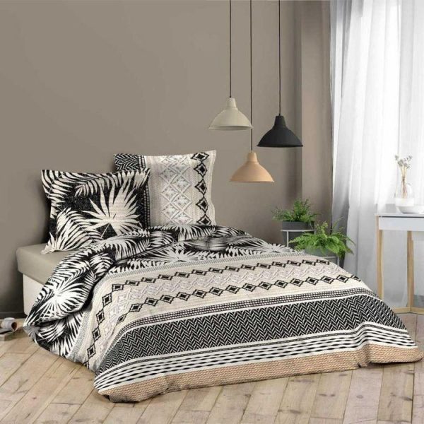 Budget 🥰 Paris Prix Parure De Lit 3 Pièces Oriane 240x220cm Naturel 🎉 1