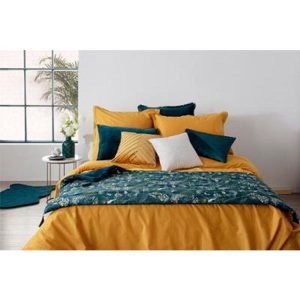 Acheter 🔔 Dessus De Lit Paon 80x180cm Bleu Canard 🥰 9