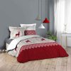 Le moins cher 🤩 Paris Prix Parure De Lit 3 Pièces Méribel 240x220cm Rouge 😍 13