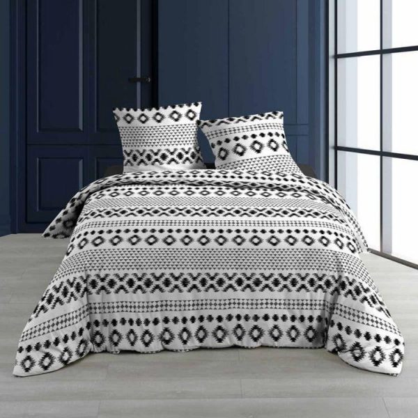 Grosses soldes 🎁 Paris Prix Parure De Lit 3 Pièces Sintra 240x220cm Blanc 🎁 1