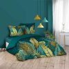 Budget 😍 Paris Prix Parure De Lit 3 Pièces Ornella 240x220cm Émeraude 🛒 11