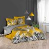 Bon marché 😀 Paris Prix Parure De Lit 3 Pièces Isibelle 260x240cm Jaune ✔️ 8