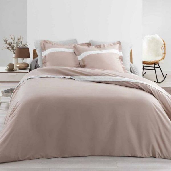 Promo 🎉 Paris Prix Parure De Lit 3 Pièces Astoria 240x220cm Naturel 😉 1