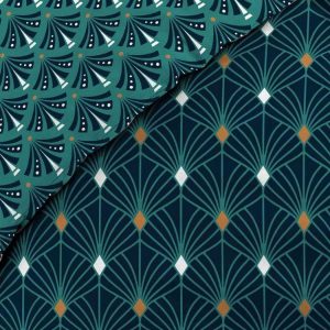 Vente flash ⌛ Paris Prix Parure De Lit 3 Pièces Meloe 240x220cm Bleu ❤️ 7